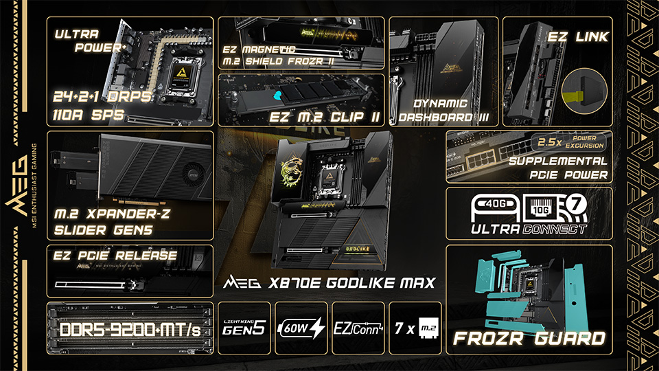 MEG X870E GODLIKE MAX