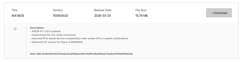 AMD Ryzen™ 9 9950X3D2 Processors