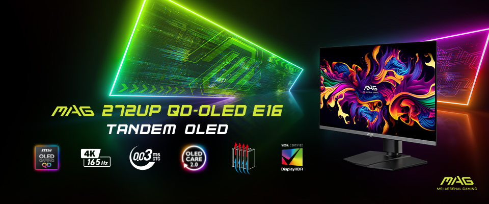 MSI MAG 272UP QD-OLED E16
