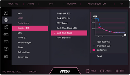 Smooth Brightness Transition