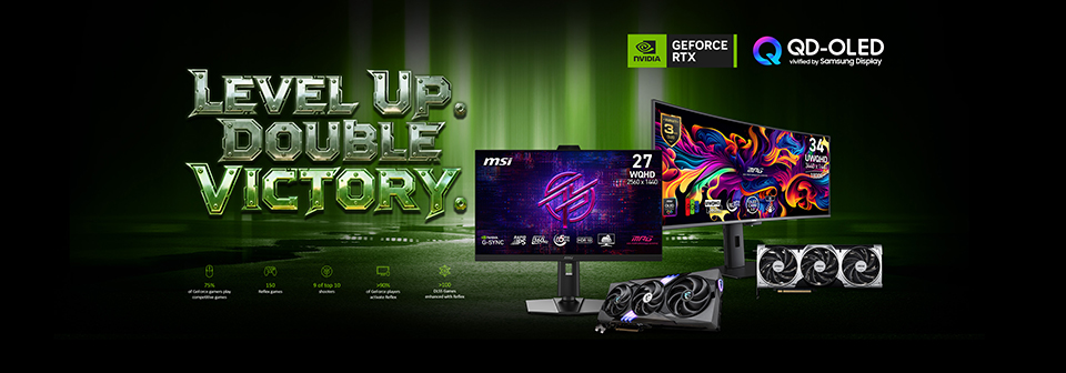 Level Up. Double Victory