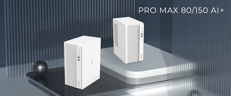Desktops PRO MAX 80 AI+ y 150 AI+