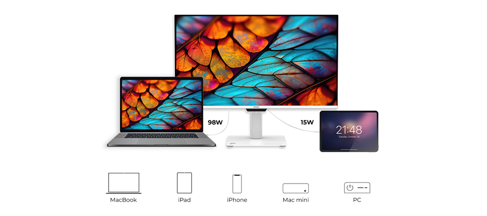 4th-Gen QD-OLED Vibrant Colors, Designed for Your Mac
