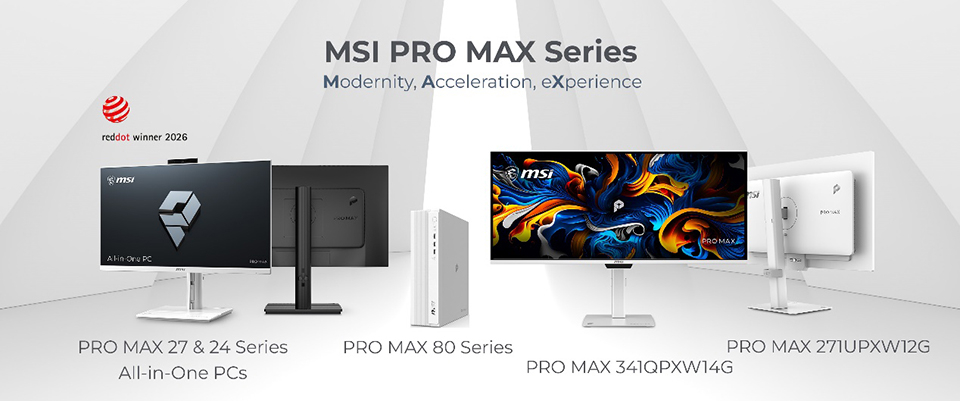 PRO MAX Lineup COMPUTEX 2026