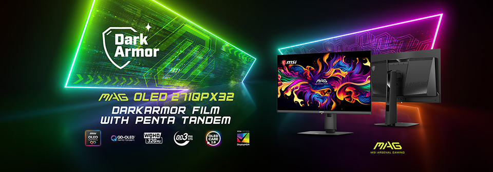 WQHD 5-Layer QD-OLED Penta Tandem