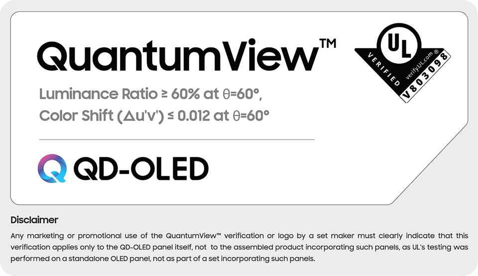 Full QD-OLED Lineup Receives QuantumView