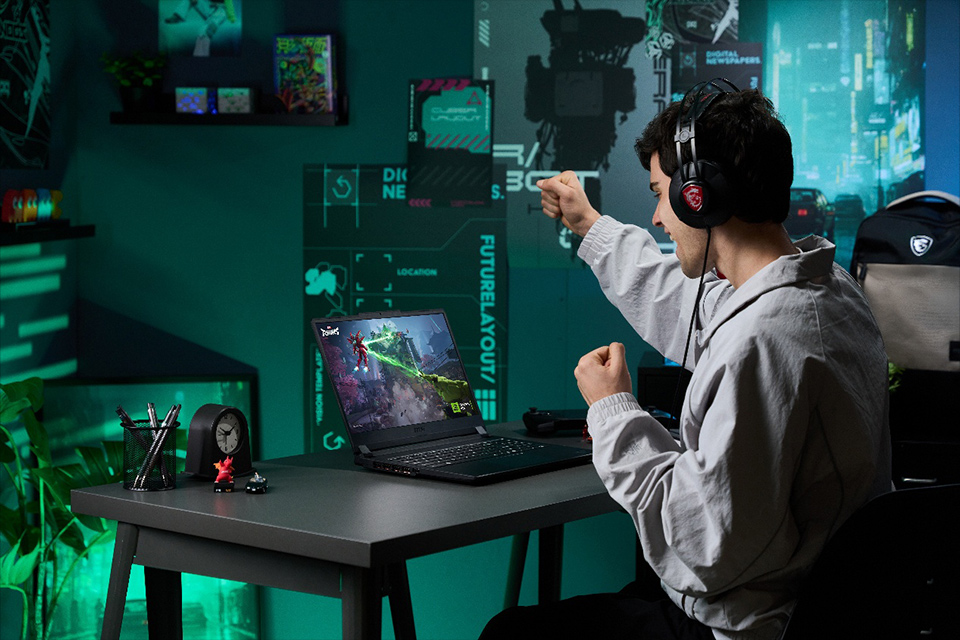 The MSI Cyborg Series is designed for students who want one laptop for classes, everyday gaming, and creative projects.
