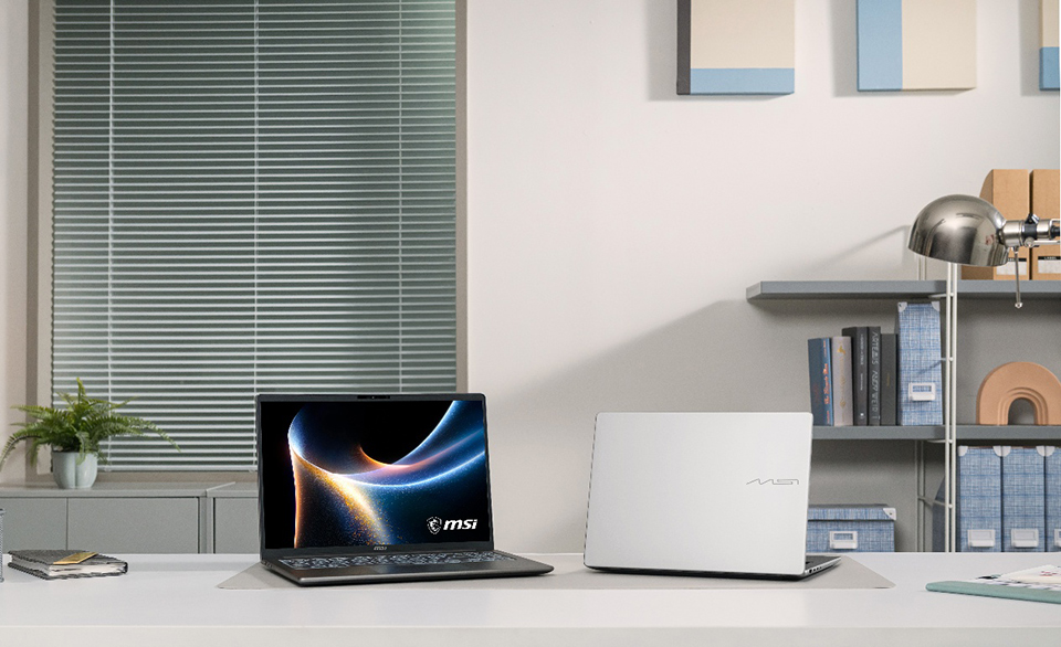 MSI Modern S series is available in 14 and 16 inches with Platinum Gray and Urban Silver color options.