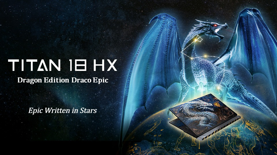 Titan 18 HX Dragon Edition Draco Epic: MSI’s 40th Anniversary Masterpiece