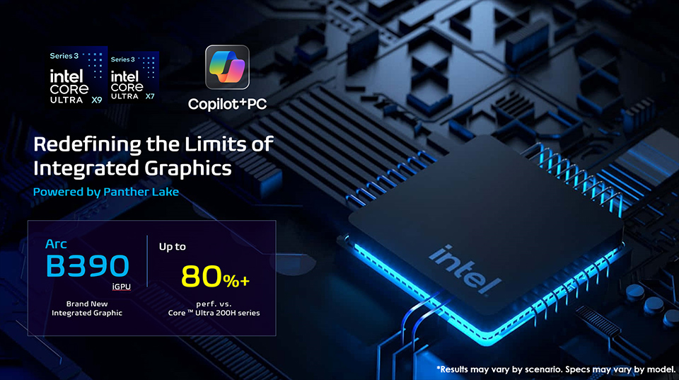 La serie Core Ultra X ofrece niveles de rendimiento aún más altos, ideales para cargas de trabajo exigentes.