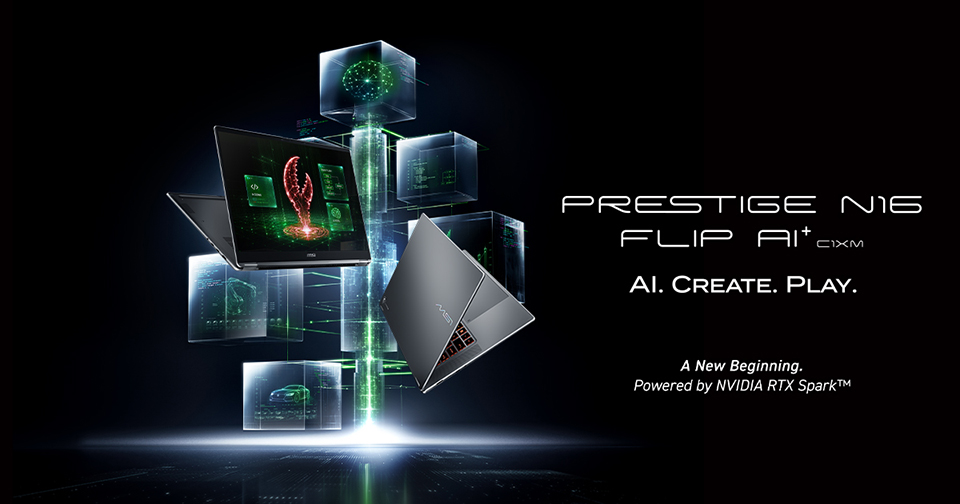 Prestige N16 Flip AI+
