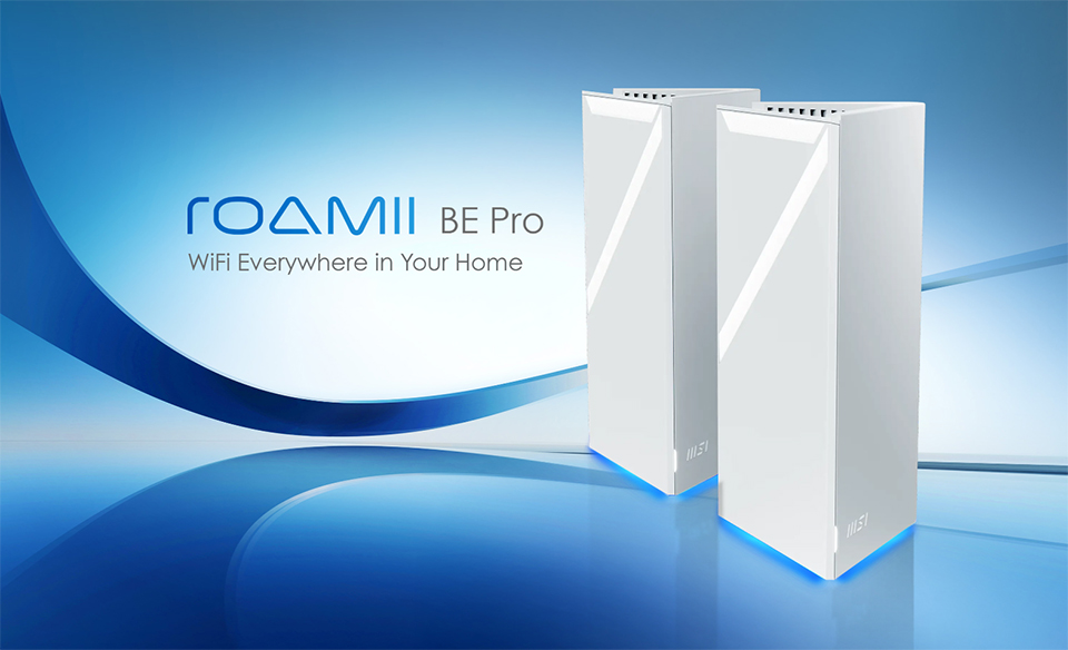 Learn more about MSI Roamii BE Pro and other MSI Networking variants
