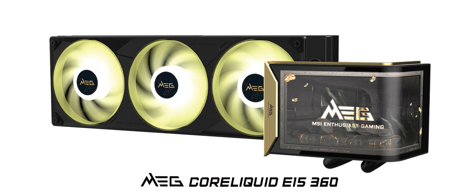 MEG CORELIQUID E15 360 AIO Liquid Cooler
