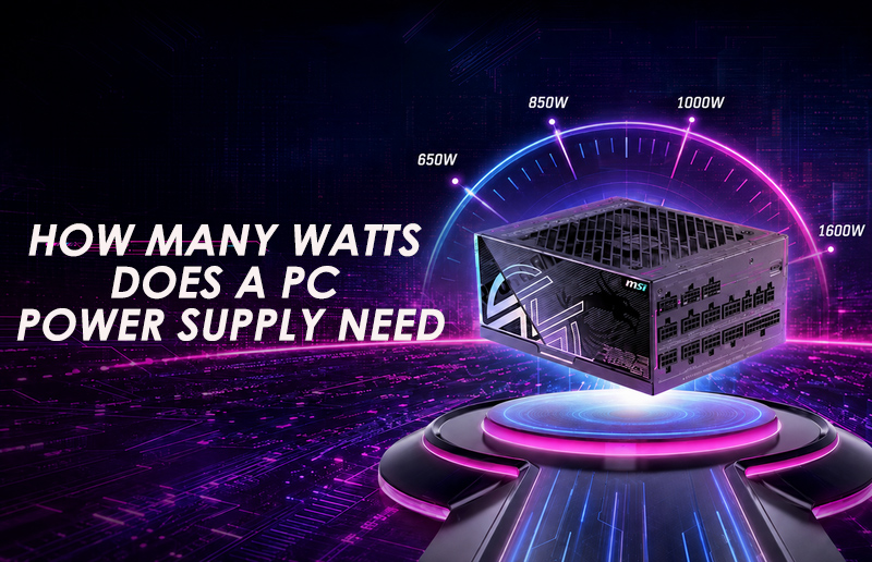 The Complete PSU Wattage Selection Guide