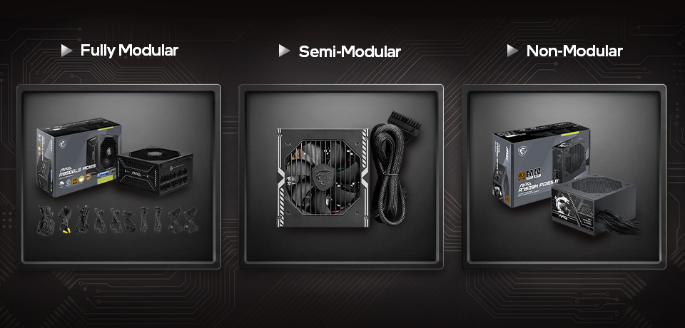 Modular vs. Semi-Modular vs. Non-Modular PSUs