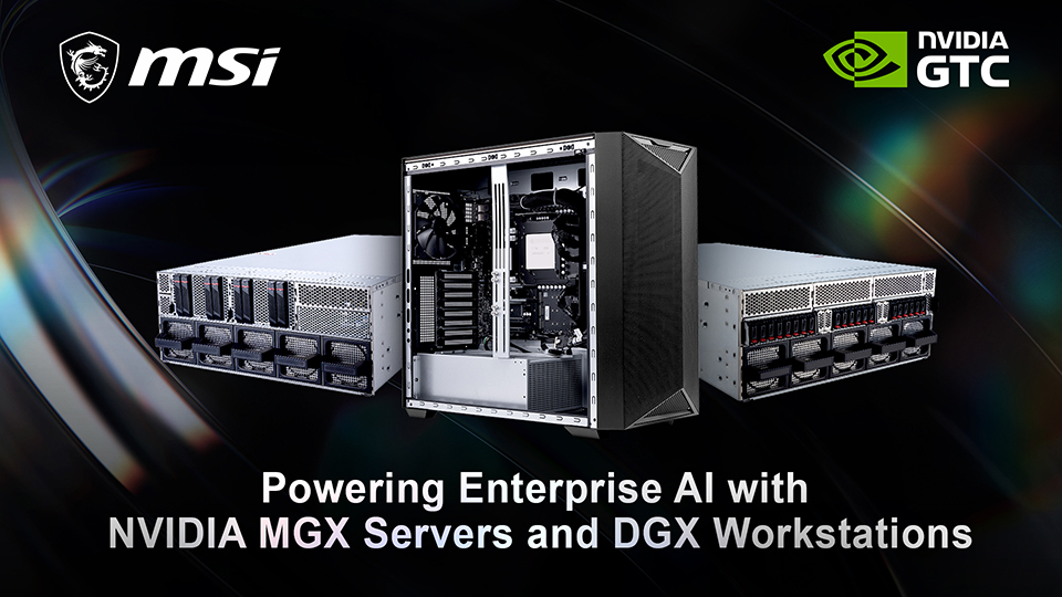 NVIDIA MGX Servers and DGX Workstations at GTC 2026