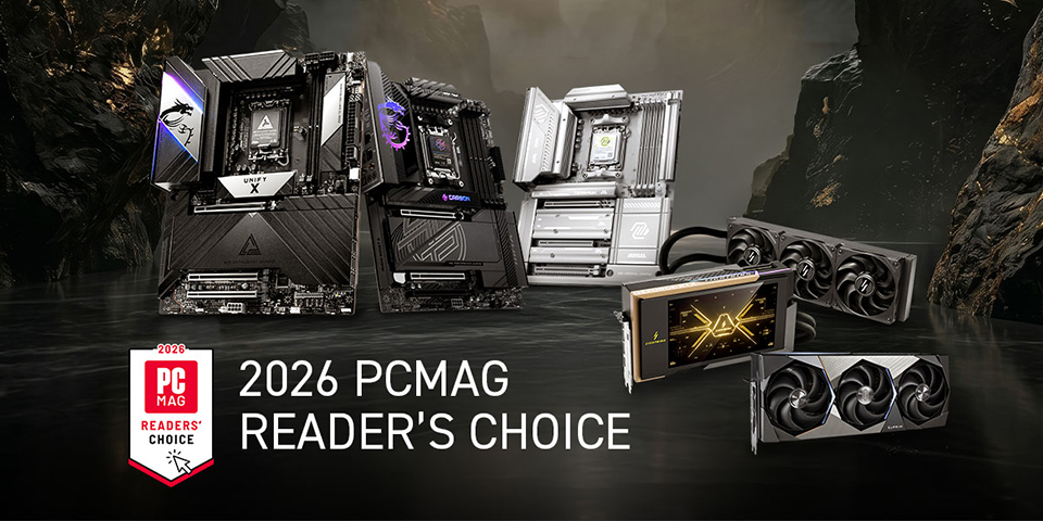 MSI Dominates 2026 PCMag Readers' Choice, Securing Top Honors for