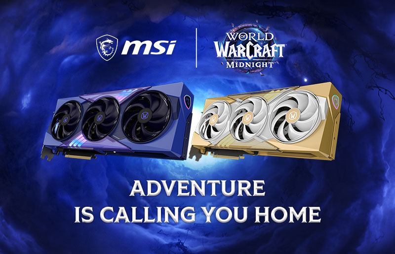 NVIDIA® GeForce RTX™ 5070 World of Warcraft®: Midnight Special Edition