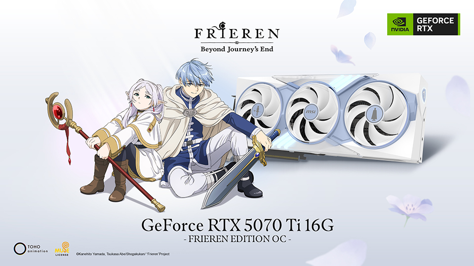 GeForce RTX™ 5070 Ti 16G FRIEREN EDITION OC