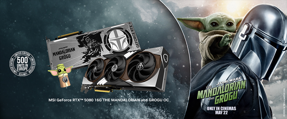 GeForce RTX™ 5080 16G The Mandalorian and Grogu