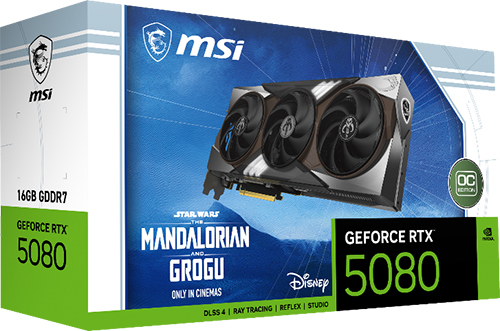 GeForce RTX™ 5080 16G The Mandalorian and Grogu