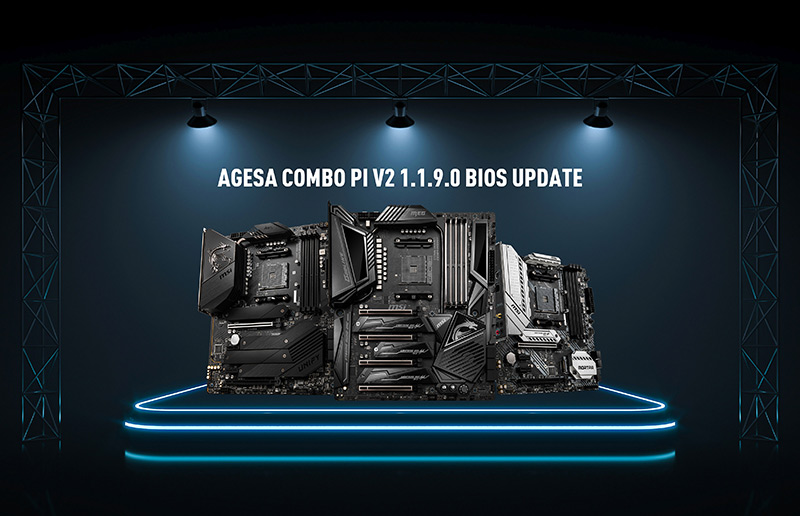 THE LATEST AMD COMBO PI BIOS UPDATE FOR 500-SERIES AND 400 -SERIES IS COMING SOON