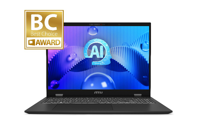AI PC World Leader MSI wins COMPUTEX 2024 Best Choice Golden Award
