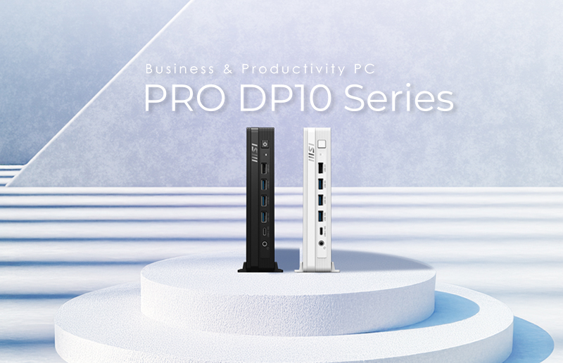 MSI Unveils the PRO DP10 A14MG Mini PC: Slim Powerhouse for Modern Business