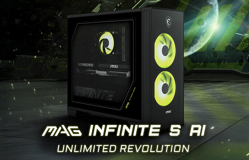 Smarter Gaming, Infinite Possibilities: MSI Reveals The MAG Infinite S AI 2nd