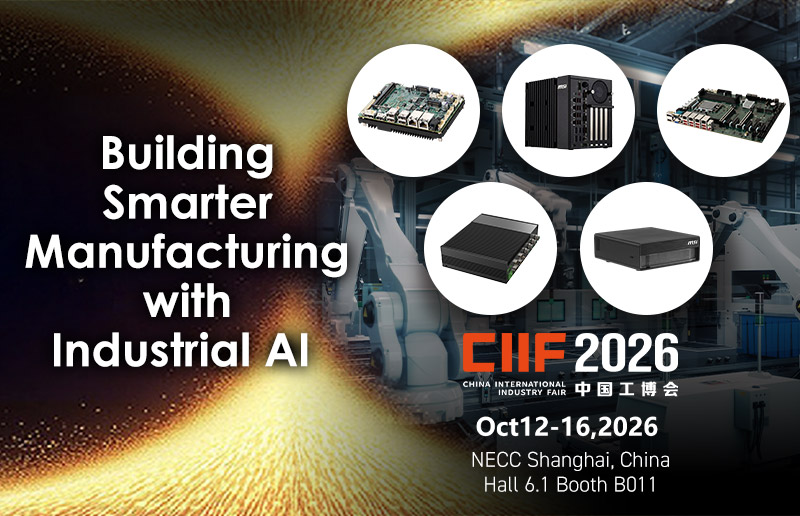 MSI IPC and Channel Partner Shanghai Qiming Electronics Co-Exhibit at CIIF 2026