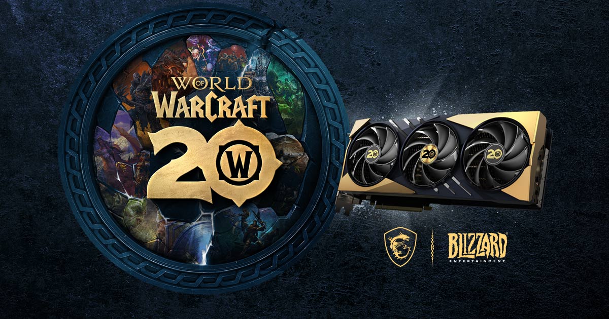 MSI and Blizzard Entertainment Celebrate 20 Years of World of 