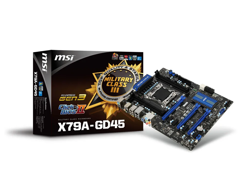Specification X79A-GD45 | MSI Brasil