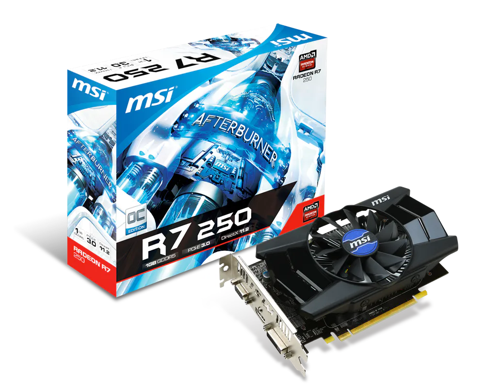 Radeon R7 250 1GD5 OC