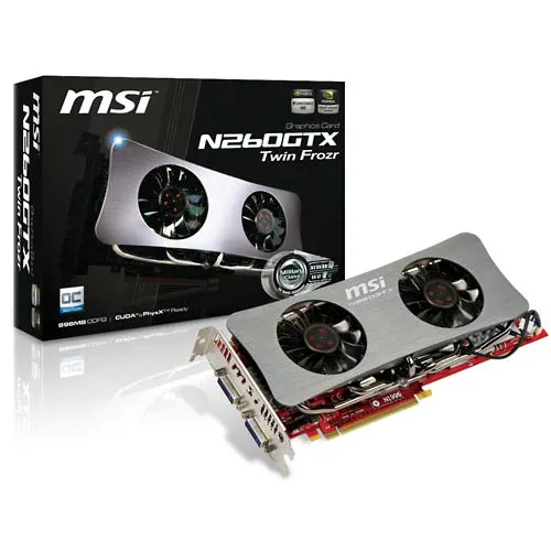 Specification N260GTX Twin Frozr | MSI Global - The Leading Brand