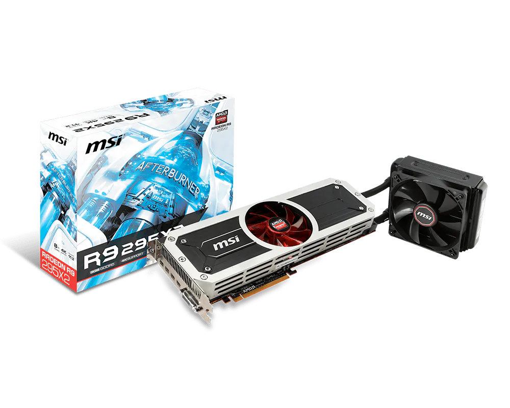Specification Radeon R9 295X2 8GD5 | MSI Global - The Leading