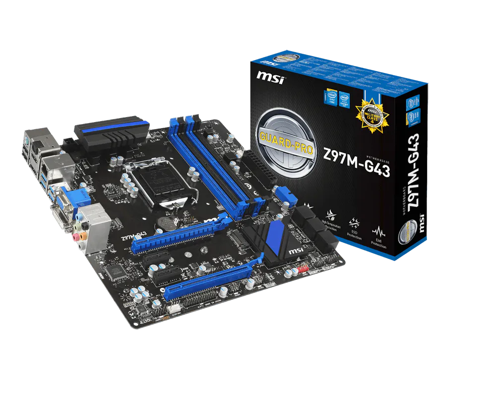Specification Z97M-G43 | エムエスアイコンピュータージャパン