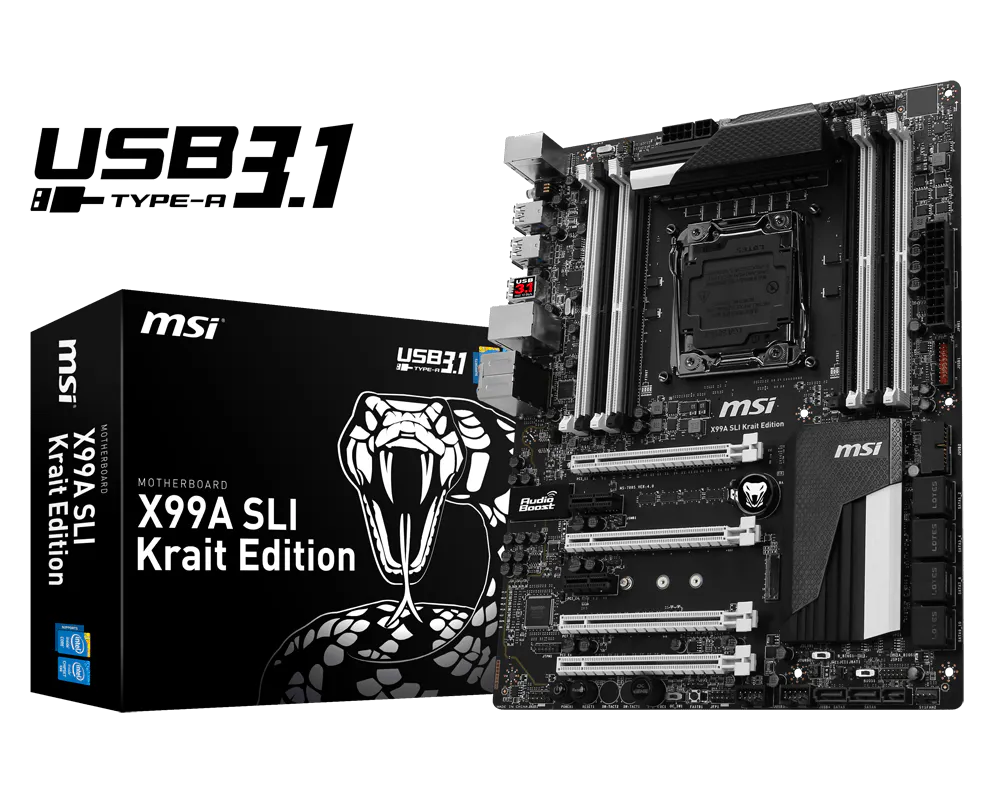 Specification X99A SLI Krait Edition | MSI USA