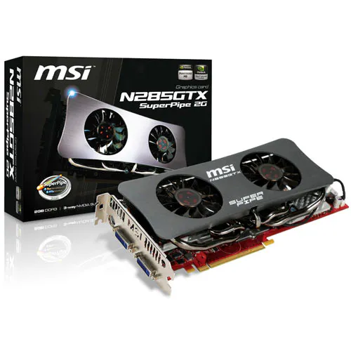 Specification N285GTX SuperPipe 2G OC | エムエスアイコンピューター