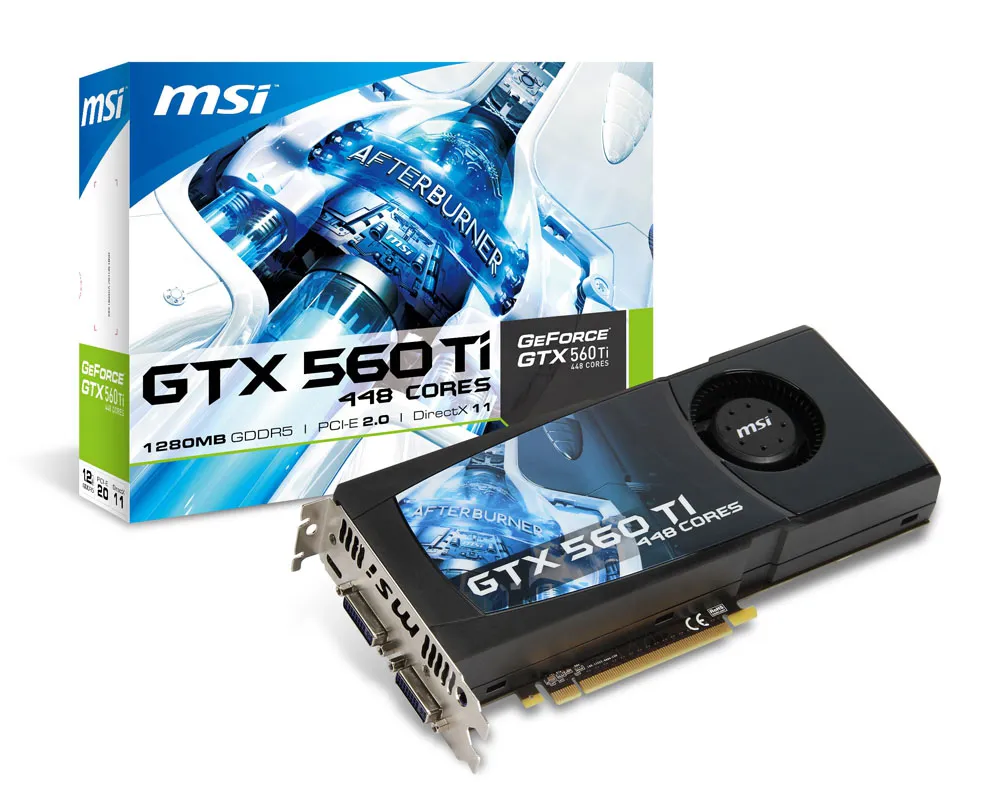 Specification N560Ti-448-12D5 | MSI Global - The Leading Brand in