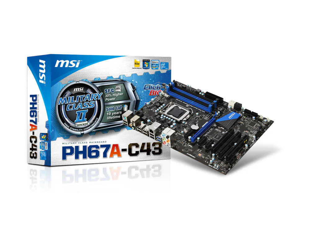 Specification PH67A-C43 (B3) | MSI Global - The Leading Brand in