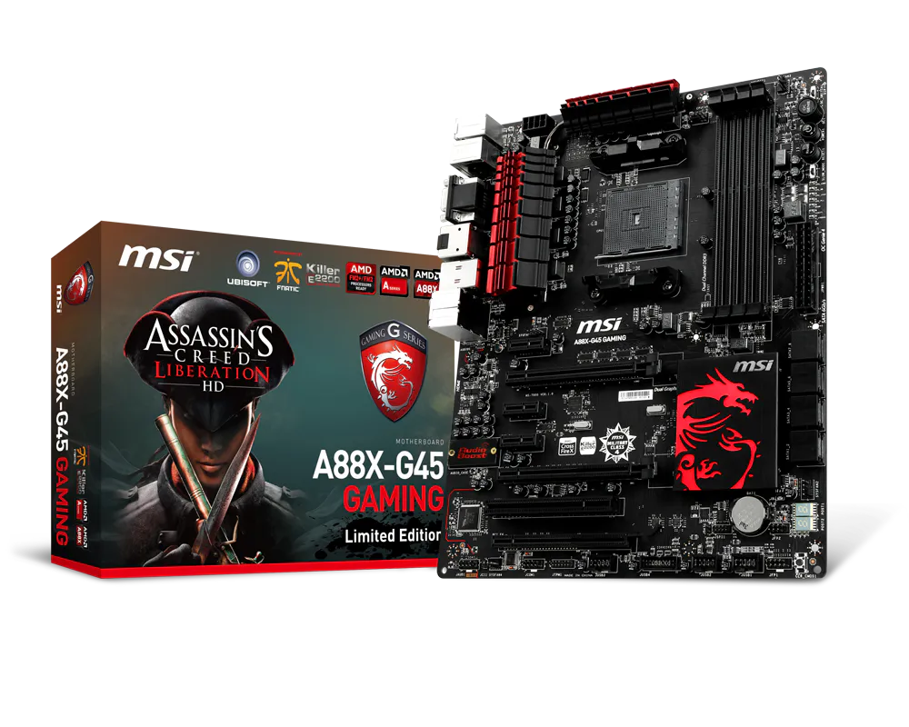 Specification A88X-G45 GAMING Assassin's Creed Liberation HD | MSI USA