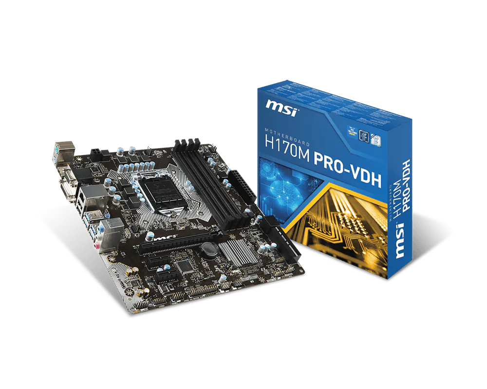 Specification H170M PRO-VDH | エムエスアイコンピュータージャパン