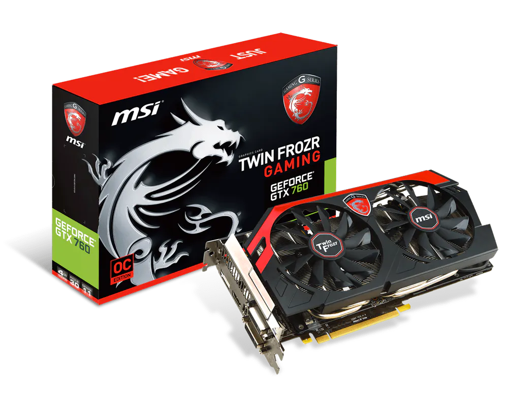 Specification N760 TF 4GD5/OC | MSI Global - The Leading Brand in