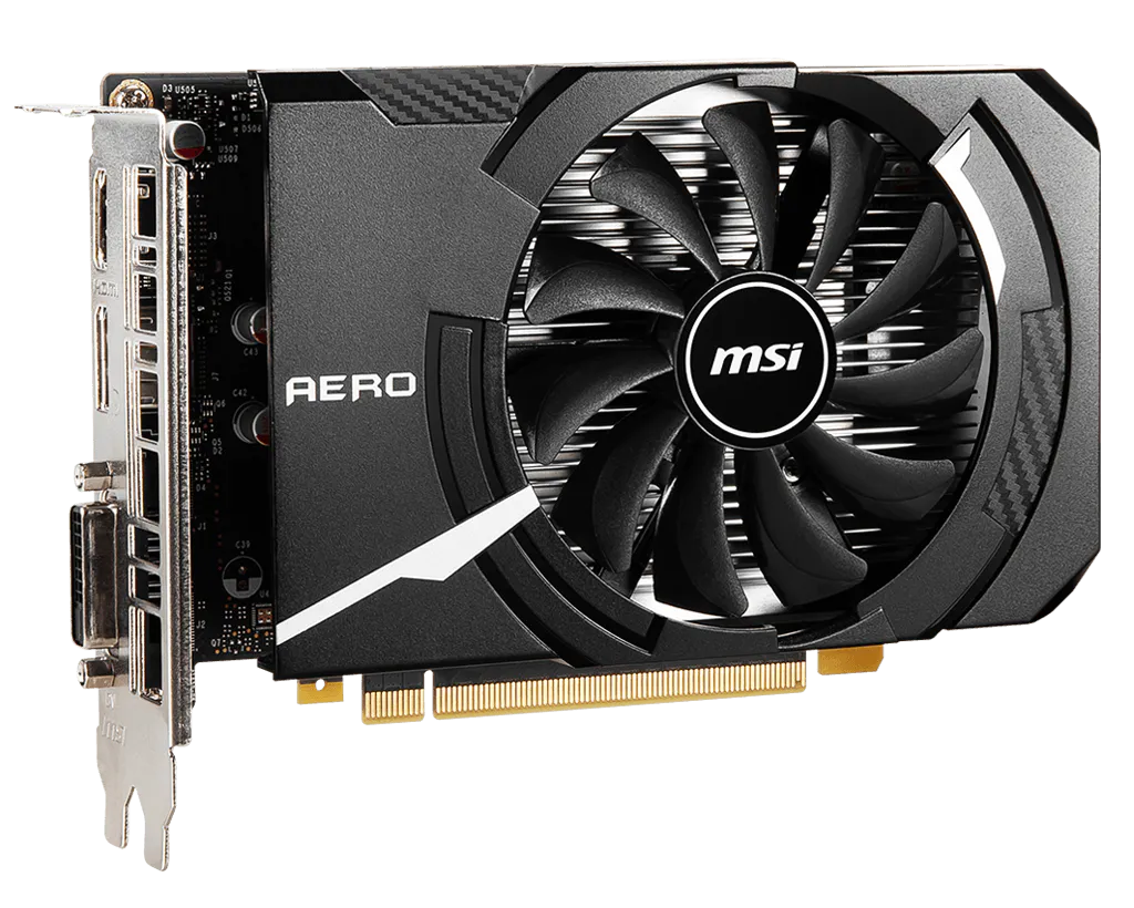 GeForce GTX 1650 D6 AERO ITX J OC