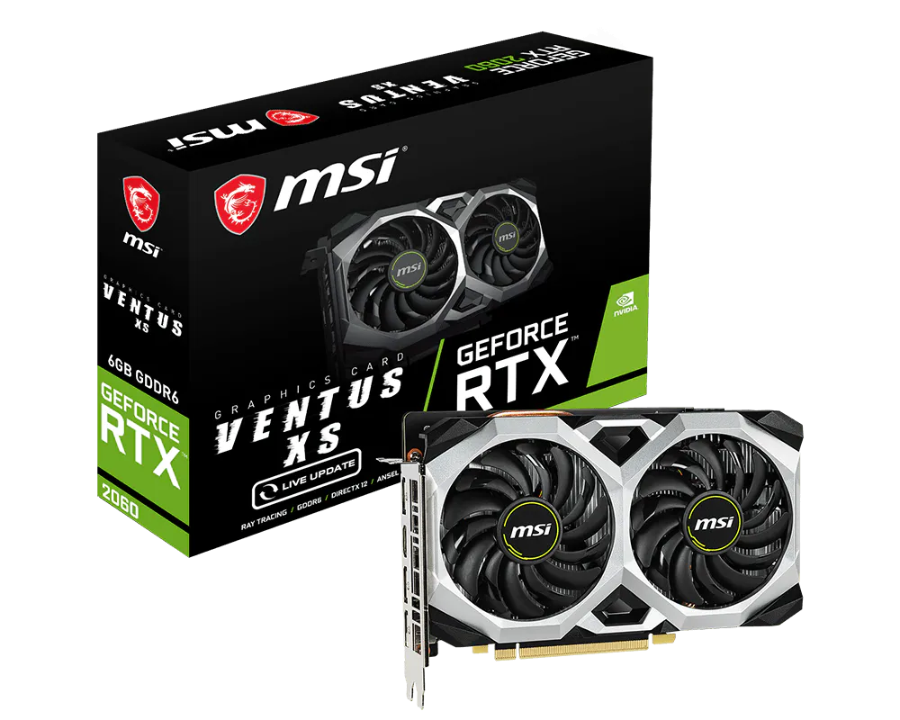 GeForce RTX 2060 VENTUS XS 6G