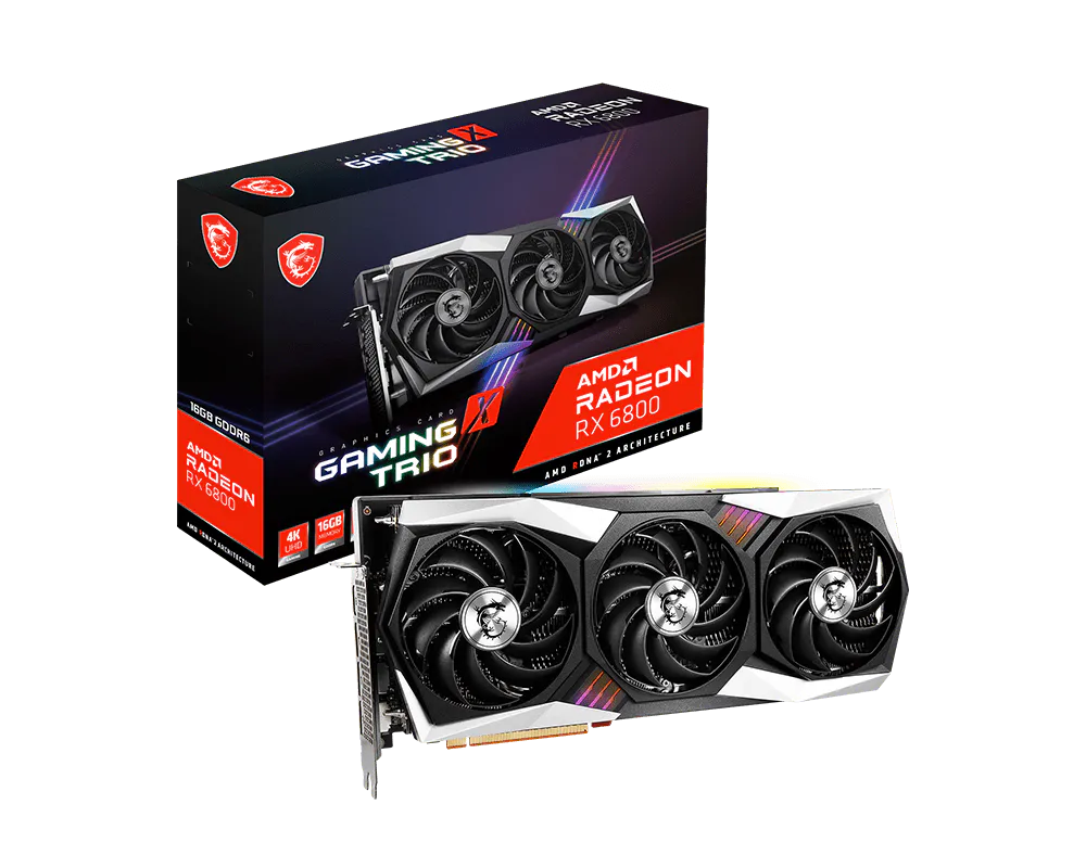 Radeon RX 6800 GAMING X TRIO 16G