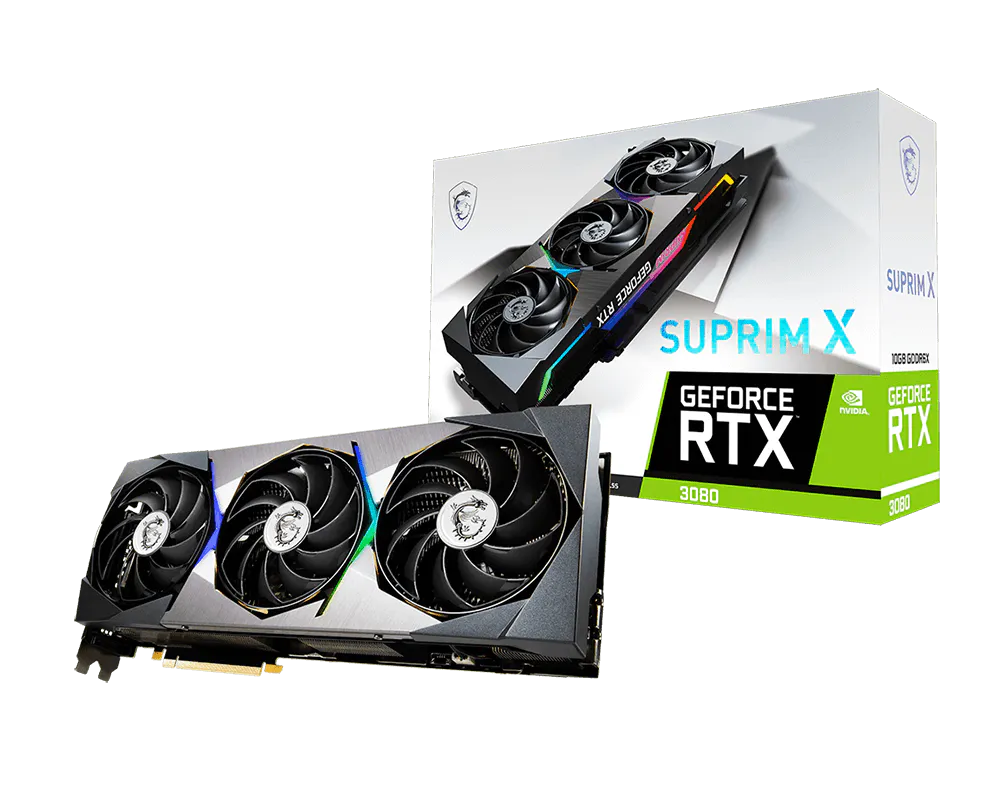 GeForce RTX™ 3080 SUPRIM X 10G LHR