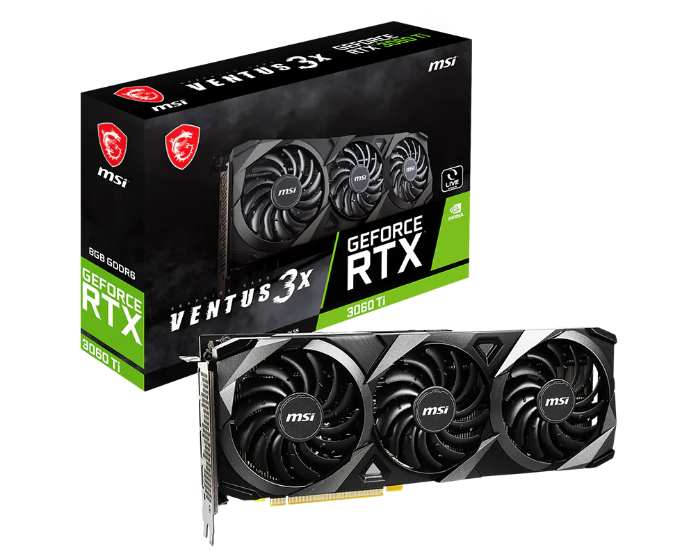 GeForce RTX™ 3060 Ti VENTUS 3X