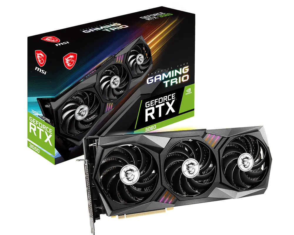 GeForce RTX™ 3060 GAMING TRIO 12G