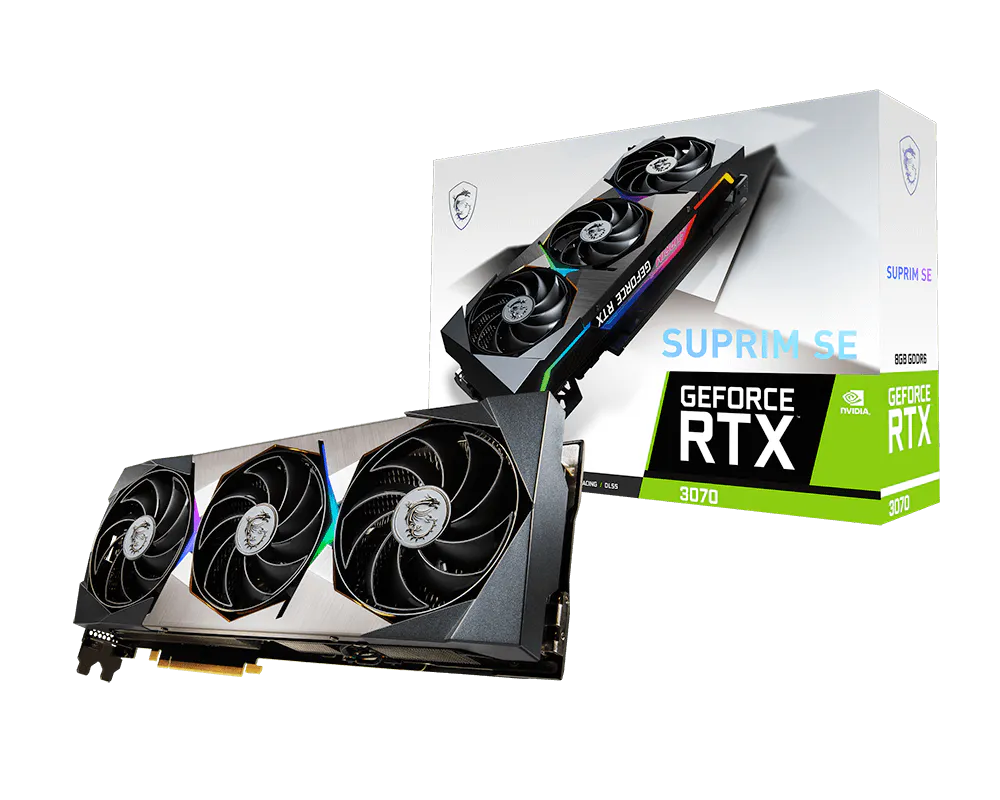 GeForce RTX™ 3070 SUPRIM SE 8G